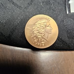 1795 Liberty Copper Advertising Token